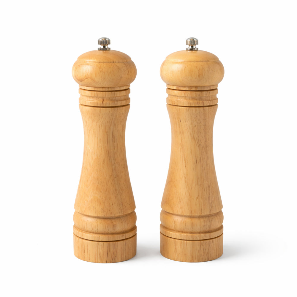 Lake House Collection Wooden Salt & Pepper Set
